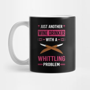 Wine Drinker Whittling Mug